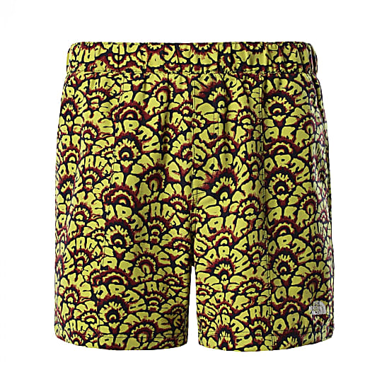 The North Face M CLASS V PULL ON SHORT, Citronelle Green Ashbury Floral Print - Aviator Navy