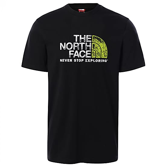 The North Face M S/S RUST 2 TEE, TNF Black - TNF White