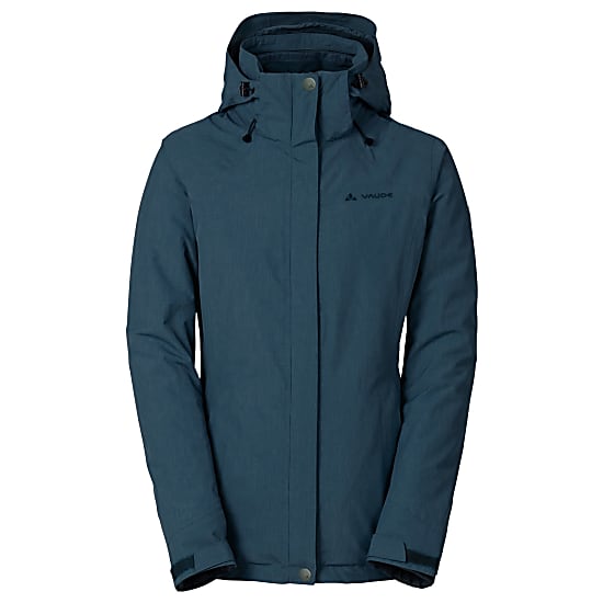 Vaude WOMENS CASERINA 3IN1 JACKET (PREVIOUS MODEL), Dark Petrol