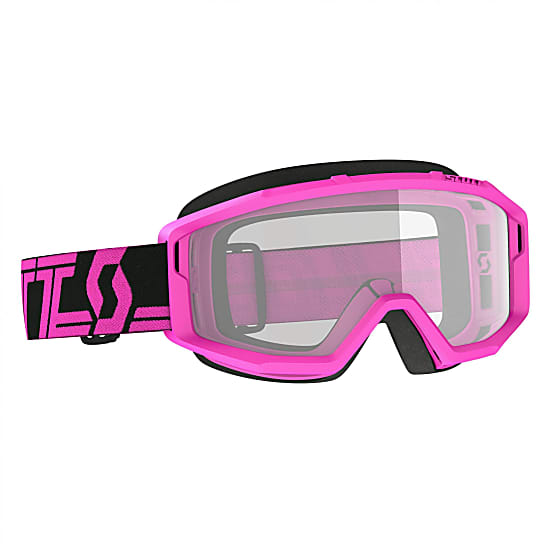 Scott PRIMAL CLEAR GOGGLE, Black - Pink - Clear