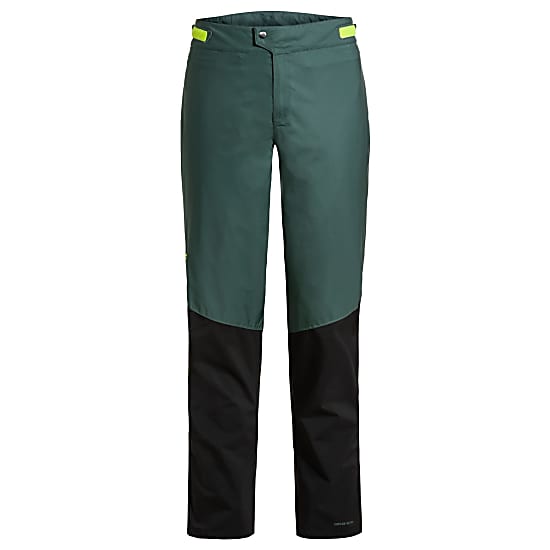 Vaude MENS ALL YEAR MOAB 2IN1 RAIN PANTS, Dusty Forest