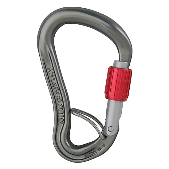 Wild Country ASCENT LITE BELAY, Gunmetal - Red