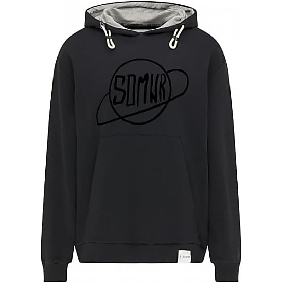 SOMWR M SUSTAIN THE PLANET HOODIE, Stretch Limo Black