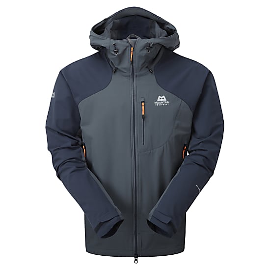 Mountain Equipment M FRONTIER HOODED JACKET, Ombre Blue - Cosmos