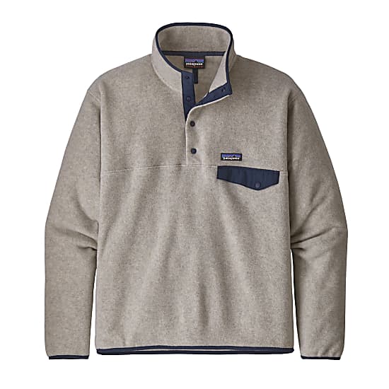 Patagonia M LIGHTWEIGHT SYNCHILLA SNAP-T PULLOVER, Oatmeal Heather 