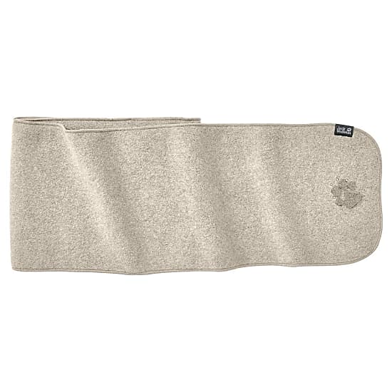 Jack Wolfskin PAW SCARF, Light Sand