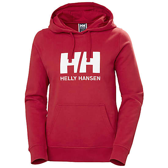 Helly Hansen W HH LOGO HOODIE, Red