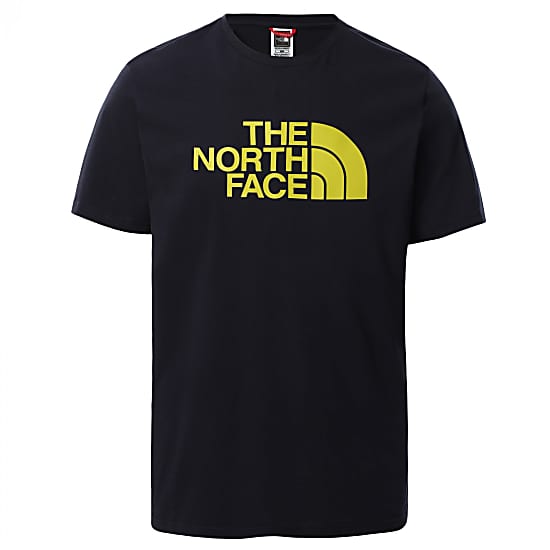 The North Face M S/S EASY TEE, Aviator Navy - Citronelle Green