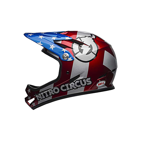 Bell SANCTION, Red - Silver - Blue NitroCircus 20