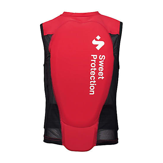 Sweet Protection JUNIOR BACK PROTECTOR VEST, Rubus Red