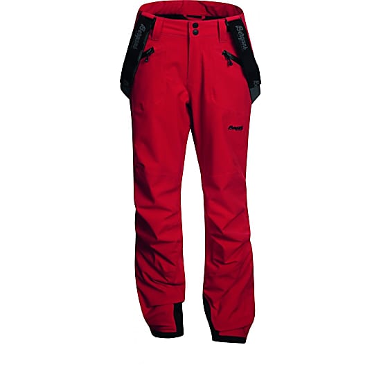 Bergans OPPDAL INSULATED LADY PANTS, Red - Season 2015