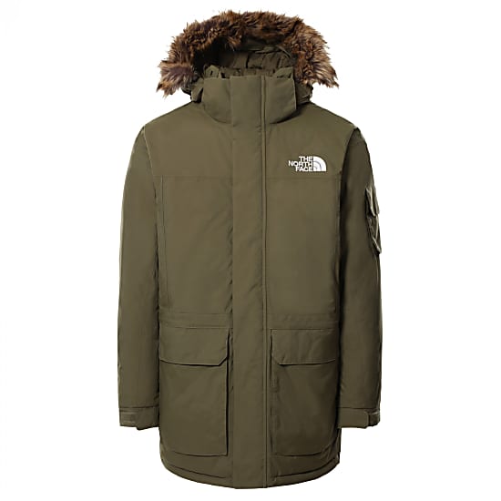 The North Face M RECYCLED MCMURDO JACKET, Burnt Olive Green
