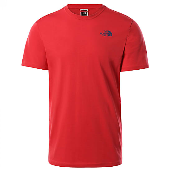 The North Face M S/S REDBOX CELEBRATION TEE, Rococco Red