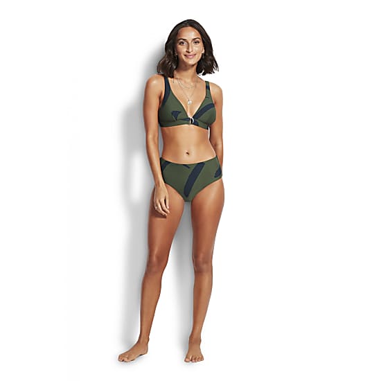 Seafolly W NEW WAVE LONGLINE TRI (PREVIOUS MODEL), Ivy