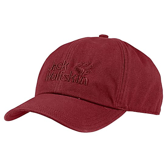 Jack Wolfskin BASEBALL CAP, Red Maroon