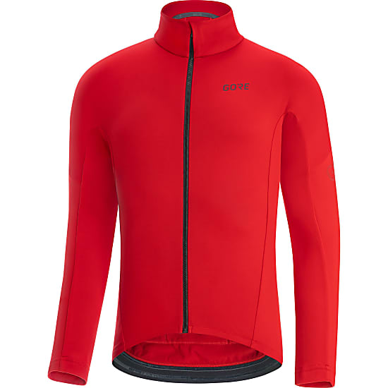 Gore M C3 THERMO JERSEY, Red