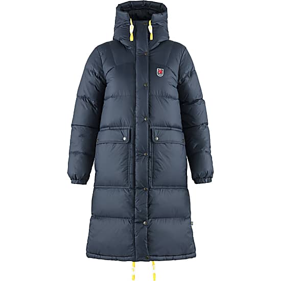 Fjallraven W EXPEDITION LONG DOWN PARKA, Navy
