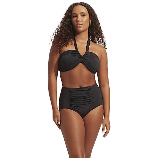 Inactief van menigte Seafolly W COLLECTIVE HALTER BANDEAU, Black - Fast and cheap shipping -  www.exxpozed.com