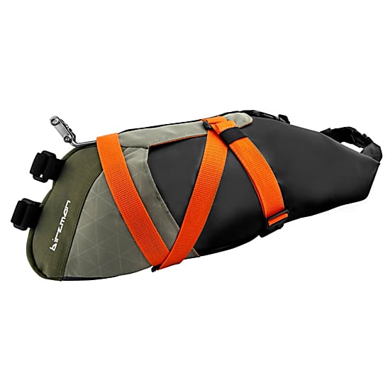 Birzman PACKMAN TRAVEL SADDLE PACK WATERPROOF CARRIER, Olive