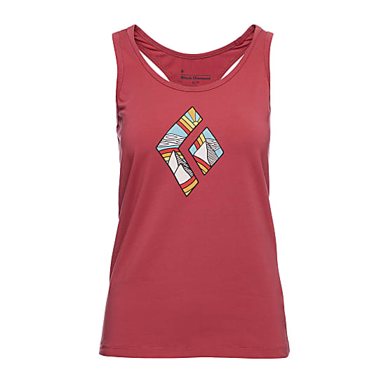 Black Diamond W RAINBOW DIAMOND TANK, Wild Rose