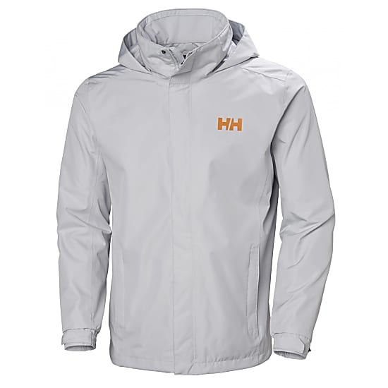Helly Hansen M DUBLINER JACKET, Grey - and cheap shipping - www.exxpozed.com