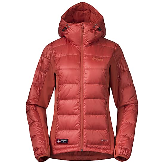 Mere end noget andet At adskille zone Bergans MYRE DOWN LADY JACKET, Brick - Fast and cheap shipping -  www.exxpozed.com