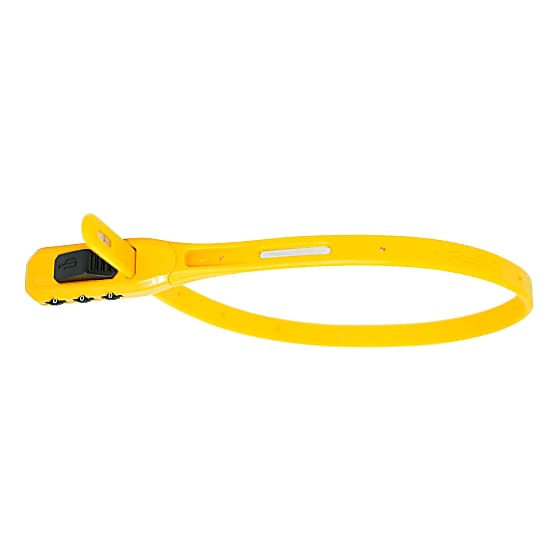 Hiplok Z-LOK COMBO SECURITY TIE, Yellow
