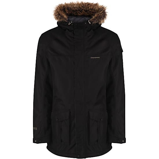 Craghoppers M KIWI PARKA, Black