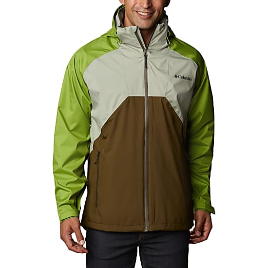 Columbia M RAIN SCAPE JACKET, Safari - Matcha - New Olive - Fast