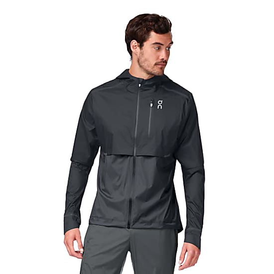 On Running M WEATHER JACKET, Black - Shadow - Fast and cheap