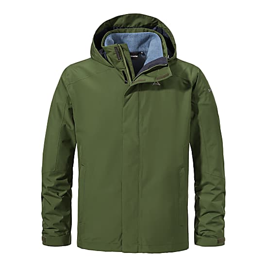 Schoeffel M 3IN1 JACKET PARTINELLO, Loden Green - Fast and cheap shipping