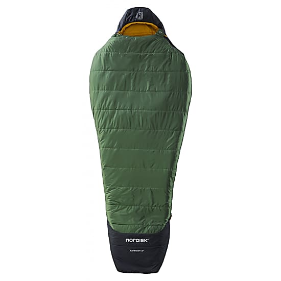 Nordisk GORMSSON -2° MUMMY S, Artichoke Green - Mustard Yellow - Black