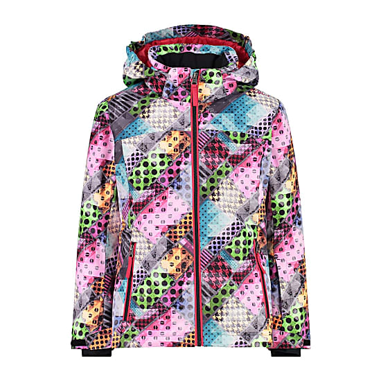 JACKET GIRLS Fast and - Begonia CMP HOOD, Titanio SNAPS shipping cheap -