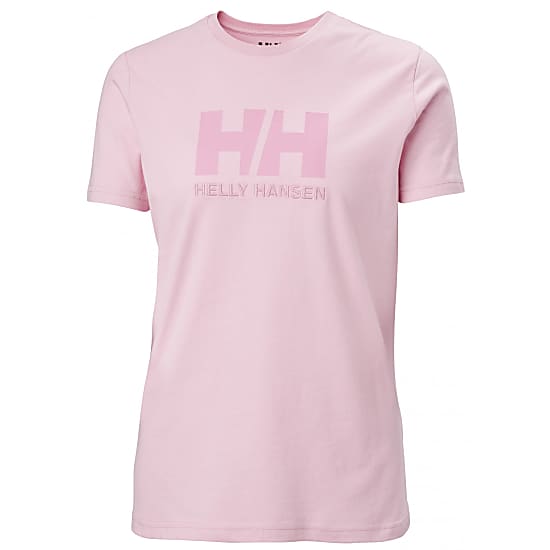 Helly Hansen W HH LOGO T-SHIRT, Pink Sorbet