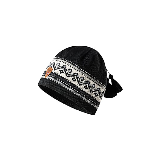 Dale of Norway VAIL HAT, Black - White - Grey - Sand