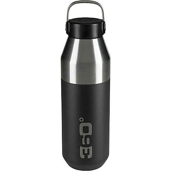 360 Degrees VACUUM INSULATED STAINLESS NARROW MOUTH BOTTLE, Black