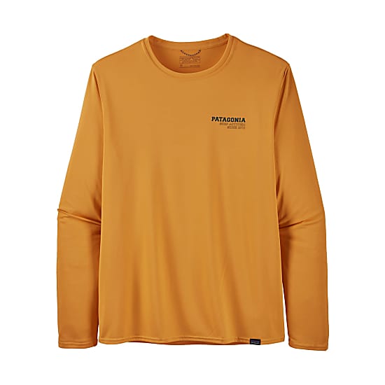 Yellow patagonia long sleeve on sale