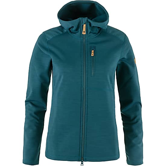 Fj llr ven W KEB FLEECE HOODIE Deep Sea Versandkostenfrei ab 60