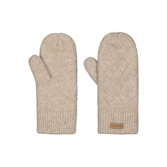 Barts W BRIDGEY MITTS, Fast and shipping Lightbrown - cheap
