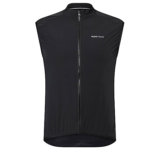 Super.Natural M UNSTOPPABLE GILET, Jet Black