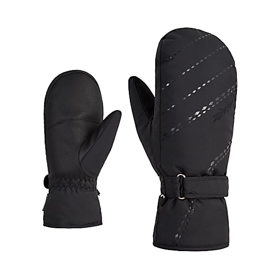 Ziener W KORVANA MITTEN, Black - Fast and cheap shipping