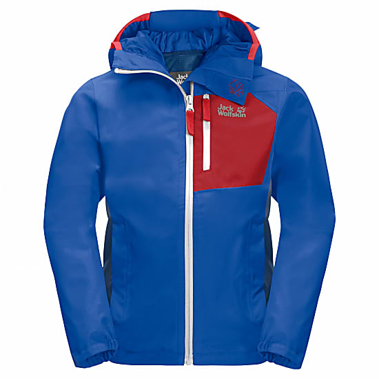 Jack Wolfskin KIDS ACTIVE HIKE JACKET, Coastal Blue
