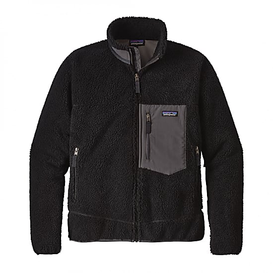 Patagonia M CLASSIC RETRO-X JACKET, Black - Forge Grey - Fast and