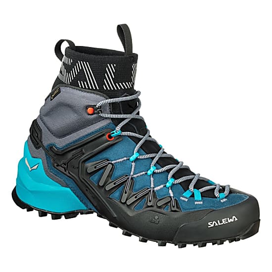 Salewa W WILDFIRE EDGE MID GTX, Poseidon - Grisaille