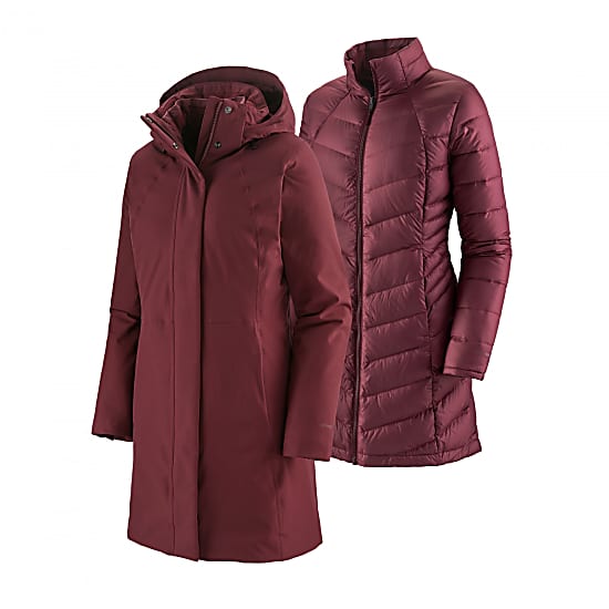 Patagonia W TRES 3IN1 PARKA, Chicory Red - Fast and cheap shipping