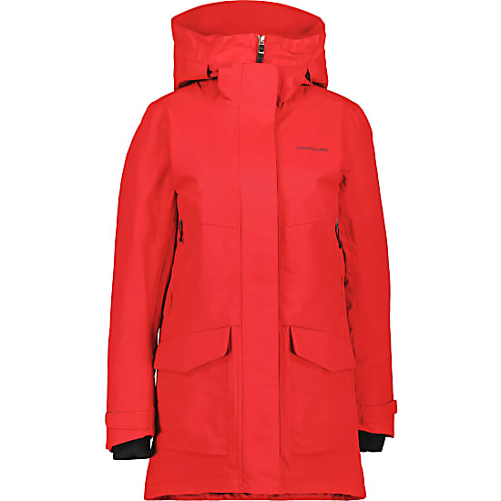 Didriksons W FRIDA PARKA 7, Pomme Red - Fast and cheap shipping