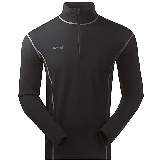 Bergans AKELEIE HALF ZIP, Black
