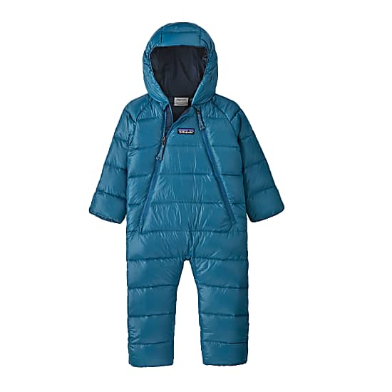 Patagonia BABY HI LOFT DOWN SWEATER BUNTING Wavy Blue Fast and