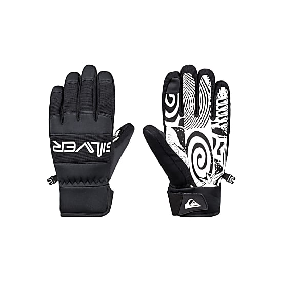 cheap Fast M Black and Quiksilver shipping True GLOVE, - METHOD