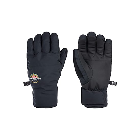 Quiksilver M CROSS GLOVE, shipping Black True - cheap and Fast